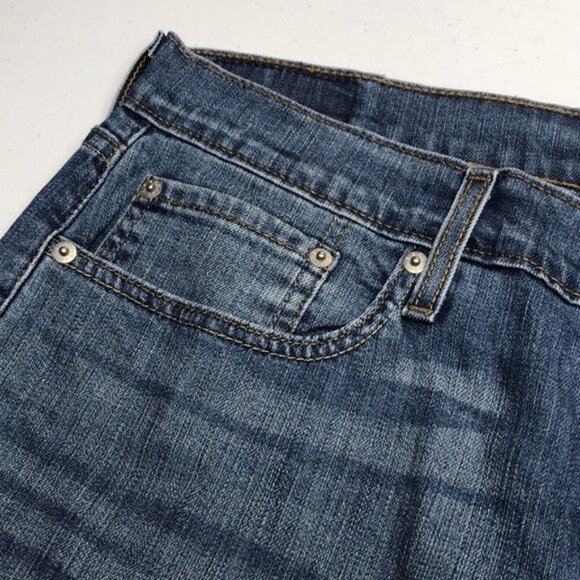 MENS LEVI SIGNATURE STRAIGHT LEG JEANS 34x34 ⭐️ - Picture 5 of 11